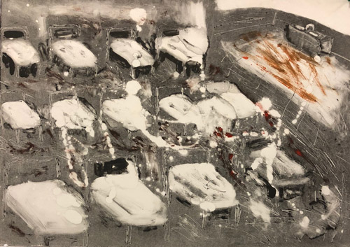 “Dream Series: Las Camas” 1982