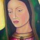 "Portrait of Virgen de Guadalupe Mural"