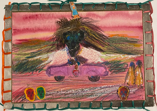  "Dream Series: Ride in a 50s Pink Cadillac," 1982