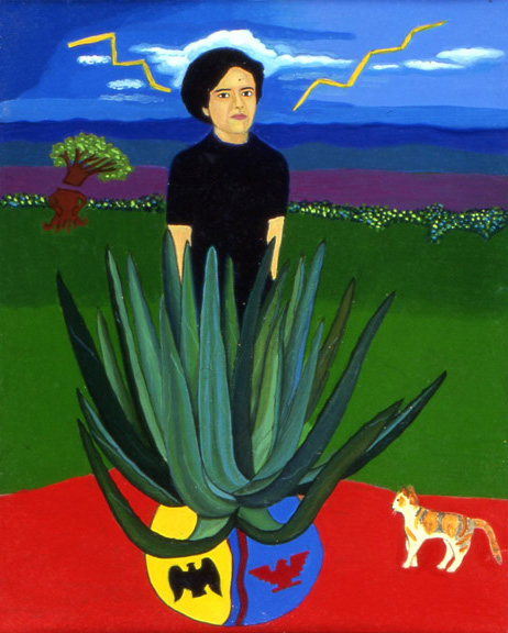 “Andrea con su Gato” 1992